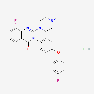 molecular formula C25H23ClF2N4O2 B8103434 TRPV4激动剂-1 