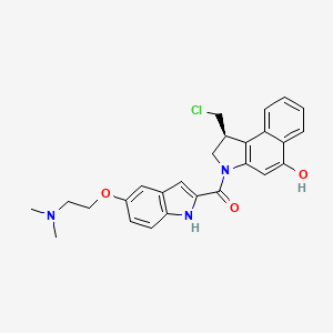 molecular formula C26H26ClN3O3 B8103467 Duocarmycin DM free base 