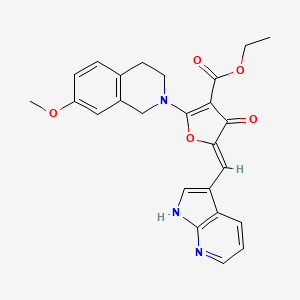 molecular formula C25H23N3O5 B8103545 CID 70812473 