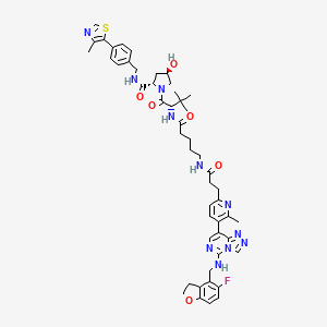 molecular formula C50H58FN11O6S B8103554 PROTAC EED degrader-2 