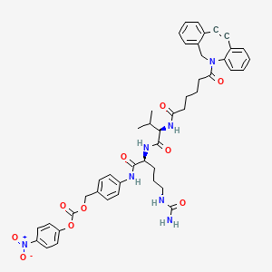 molecular formula C46H49N7O10 B8103700 DBCO-Val-Cit-PABC-PNP 