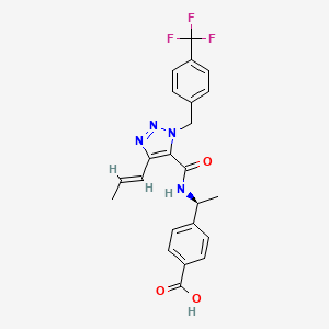 molecular formula C23H21F3N4O3 B8103730 EP4 receptor antagonist 1 