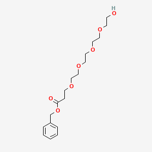 molecular formula C18H28O7 B8103797 HO-PEG4-Benzyl ester 