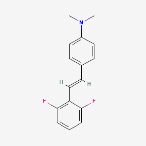 molecular formula C16H15F2N B8104071 Fidas-3 