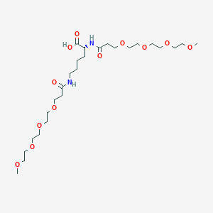 Bis-(m-PEG4)-amidohexanoic acid