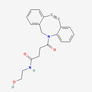 molecular formula C21H20N2O3 B8104250 DBCO-C2-alcohol 
