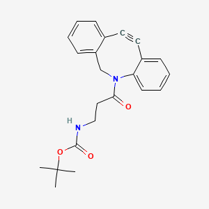 molecular formula C23H24N2O3 B8104318 DBCO-NH-Boc 