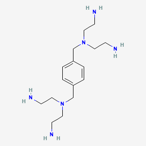 molecular formula C16H32N6 B8104368 Benzenedimethanamine-diethylamine 