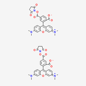 5-(and 6)-Carboxytetramethylrhodamine, succinimidyl ester