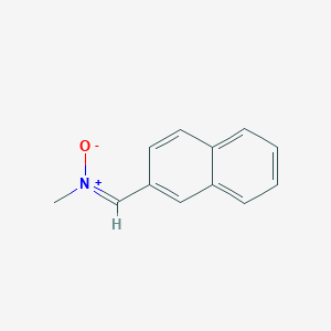 molecular formula C12H11NO B8104685 Methanamine,N-(2-naphthalenylmethylene)-,N-oxide 