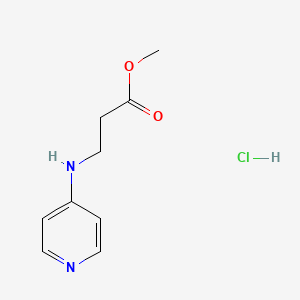 Methyl 3-(pyridin-4-ylamino)propanoate hcl