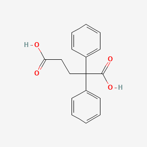 2,2-Diphenylpentanedioic acid