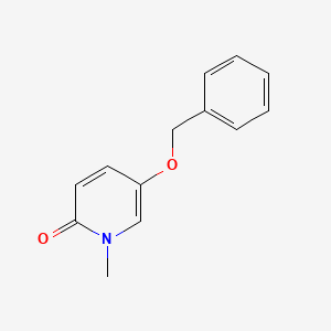 molecular formula C13H13NO2 B8104825 5-(benzyloxy)-1-methylpyridin-2(1H)-one 