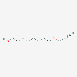 molecular formula C11H20O2 B8104857 8-(Prop-2-yn-1-yloxy)octan-1-ol 