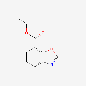 Ethyl 2-methylbenzo[d]oxazole-7-carboxylate