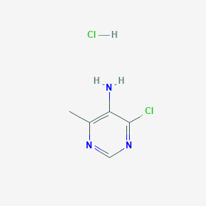 4-Chloro-6-methylpyrimidin-5-amine hydrochloride