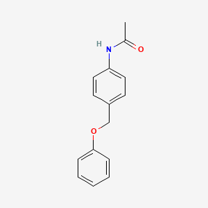 molecular formula C15H15NO2 B8105016 N-(4-(Phenoxymethyl)phenyl)acetamide 