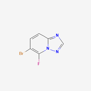 6-Bromo-5-fluoro-[1,2,4]triazolo[1,5-a]pyridine