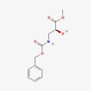 Methyl (S)-3-(((benzyloxy)carbonyl)amino)-2-hydroxypropanoate