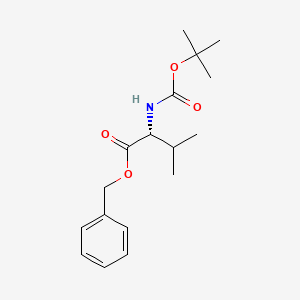 molecular formula C17H25NO4 B8105151 (R)-benzyl 2-((tert-butoxycarbonyl)amino)-3-methylbutanoate 