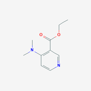 molecular formula C10H14N2O2 B8105561 Ethyl 4-(dimethylamino)nicotinate 