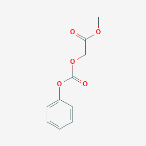 molecular formula C10H10O5 B8105625 Methyl 2-((phenoxycarbonyl)oxy)acetate 