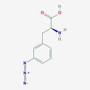 molecular formula C9H10N4O2 B8105901 3-Azido-L-phenylalanine 
