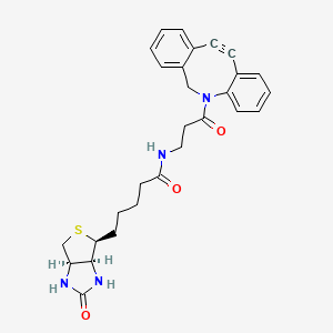 molecular formula C28H30N4O3S B8105964 DBCO-Biotin 