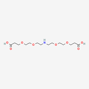 molecular formula C14H27NO8 B8106066 Acid-apeg4-acid 