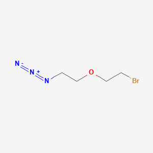 molecular formula C4H8BrN3O B8106284 Bromo-PEG1-C2-azide 