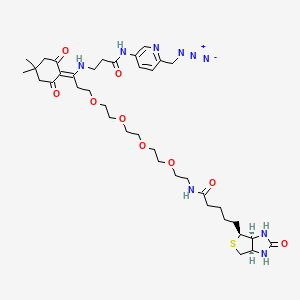 molecular formula C38H57N9O9S B8106353 CID 123132079 
