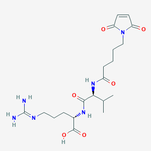 molecular formula C20H32N6O6 B8106506 MC(C5)-Val-Cit 