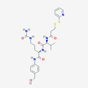 molecular formula C26H36N6O5S2 B8106510 OPSS-Val-Cit-PAB-OH 