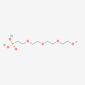molecular formula C9H21O7P B8106633 m-PEG4-phosphonic acid 