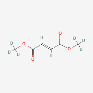 molecular formula C6H8O4 B8106680 Dimethyl fumarate-d6 