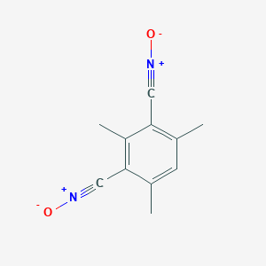 molecular formula C11H10N2O2 B081068 2,4,6-trimethylbenzene-1,3-dicarbonitrile oxide CAS No. 15138-43-9