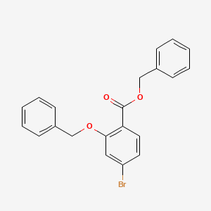 Benzyl 2-(benzyloxy)-4-bromobenzoate