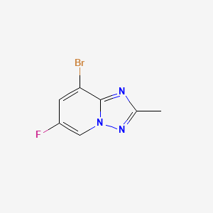 8-Bromo-6-fluoro-2-methyl-[1,2,4]triazolo[1,5-A]pyridine