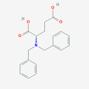 molecular formula C19H21NO4 B8107016 二苄基谷氨酸 