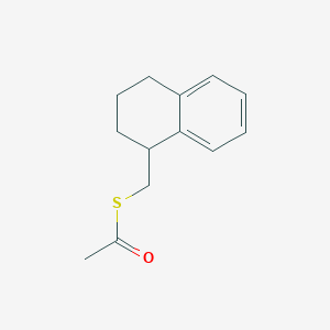 S-(1,2,3,4-tetrahydronaphthalen-1-ylmethyl) ethanethioate