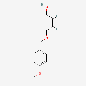 molecular formula C12H16O3 B8107113 (Z)-4-(4-Methoxybenzyloxy)-2-butene-1-ol 
