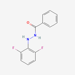 molecular formula C13H10F2N2O B8107240 N-(2,6-二氟苯基)苯并肼 