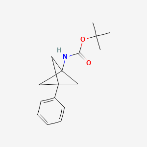 Tert-butyl (3-phenylbicyclo[1.1.1]pentan-1-YL)carbamate