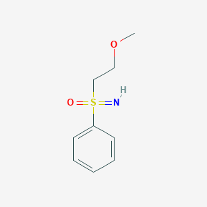molecular formula C9H13NO2S B8107421 (2-Methoxyethylsulfonimidoyl)benzene 