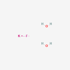 molecular formula FH4KO2 B081075 二水合氟化钾 CAS No. 13455-21-5