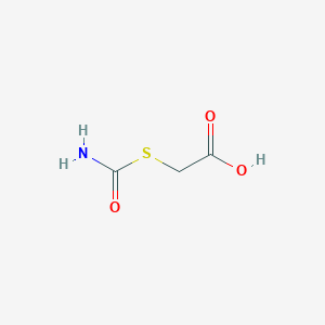 (Aminocarbonylthio)acetic acid