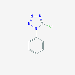 molecular formula C7H5ClN4 B081076 5-氯-1-苯基-1H-四唑 CAS No. 14210-25-4