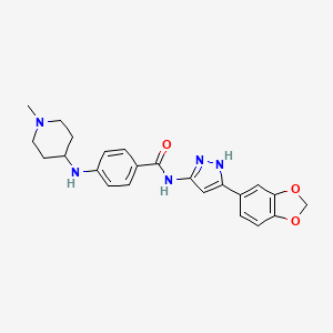 molecular formula C23H25N5O3 B8107605 Flt3-IN-6 