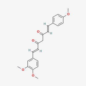 molecular formula C22H22O5 B8107671 Di-O-methyldemethoxycurcumin 
