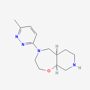 (5aR,9aS)-4-(6-methylpyridazin-3-yl)-3,5,5a,6,7,8,9,9a-octahydro-2H-pyrido[4,3-f][1,4]oxazepine